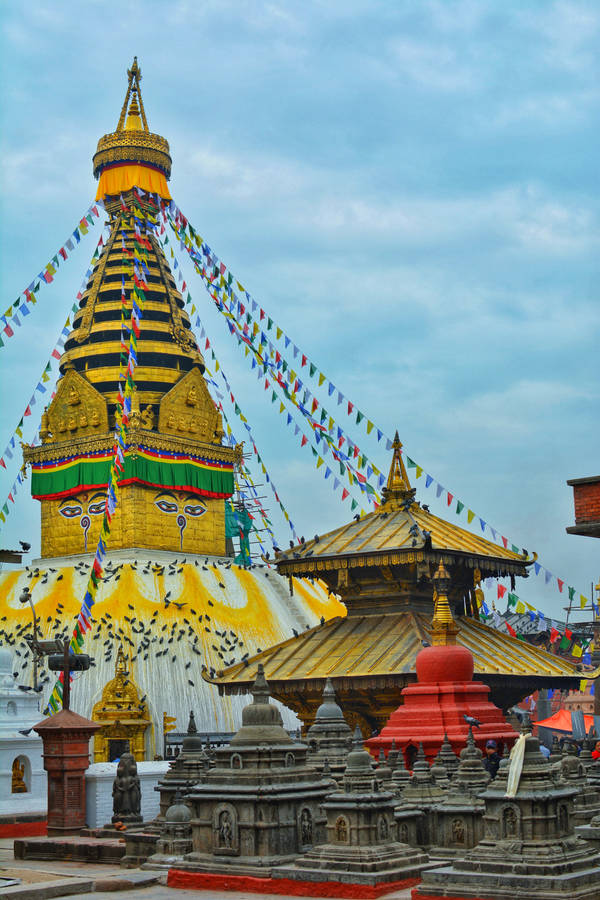 Nepal Swoyambhunath Stupa Wallpaper