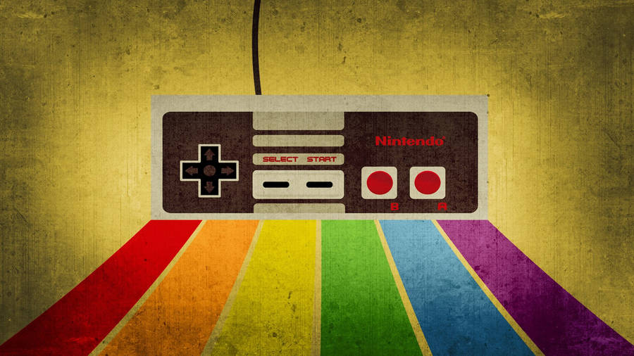 Nes Vibrant Poster Wallpaper