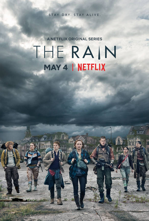 Netflix Original Series The Rain Promo Poster Wallpaper