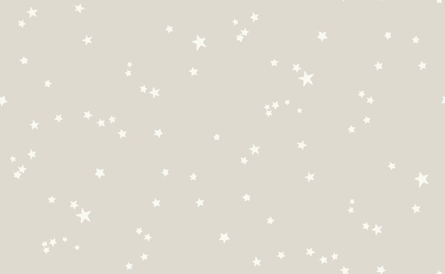 Neutral Background With Stars Wallpaper