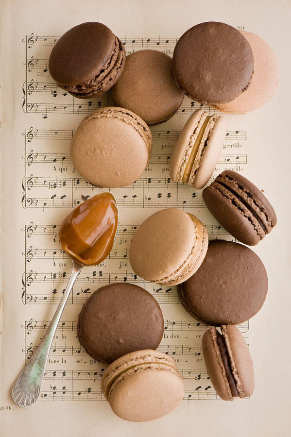 Neutral Iphone Macaroons Wallpaper