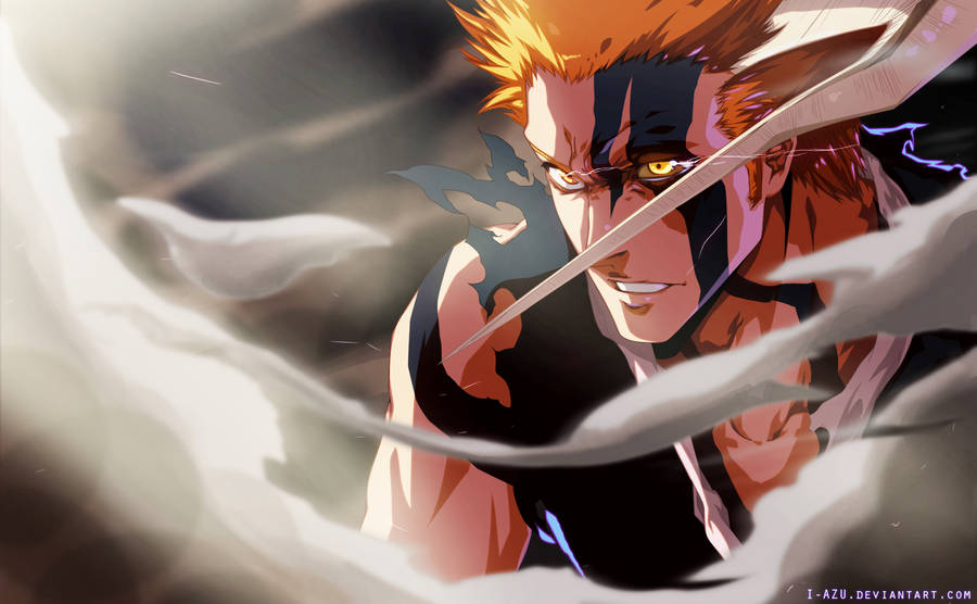 New Bleach Ichigo Fighting Wallpaper