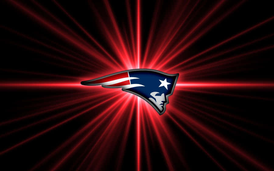 New England Patriots Logo Sparkling Wallpaper