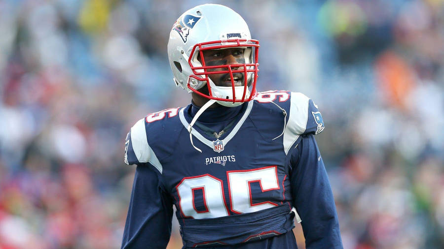 New England Patriots Reunites With Chandler Jones Wallpaper