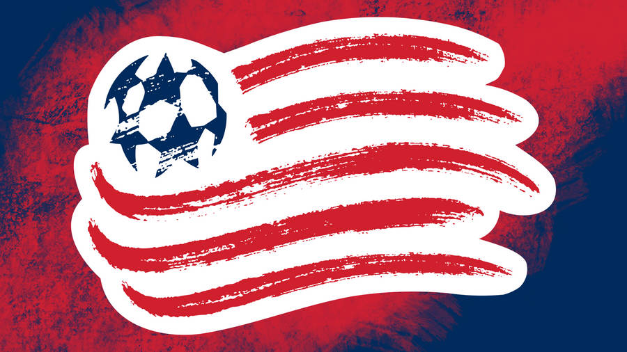 New England Revolution Soccer Club Logo Wallpaper