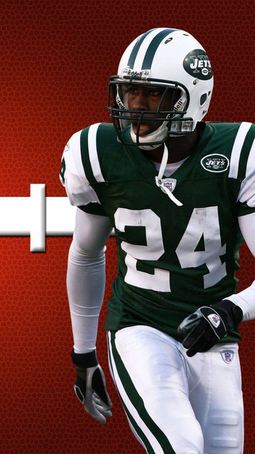 New York Jets Darrelle Shavar Revis Wallpaper