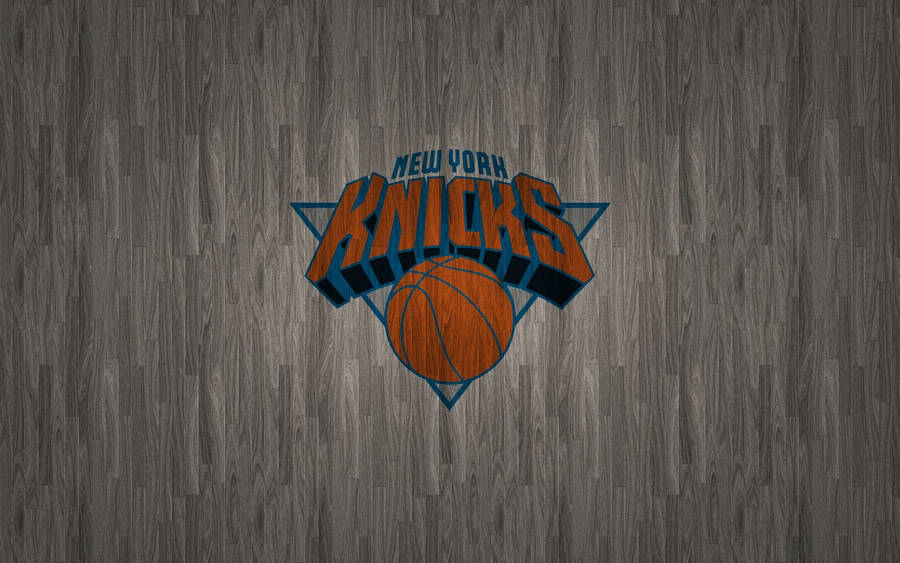 New York Knicks Grey Wood Wallpaper