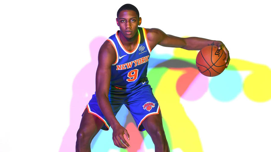 New York Knicks Rj Barrett Wallpaper