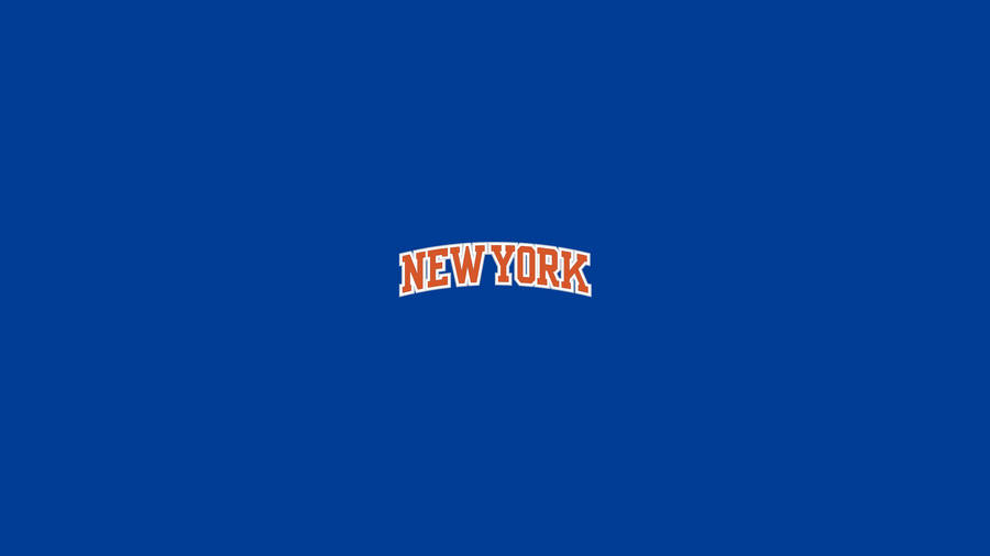 New York Knicks Simple Logo Wallpaper