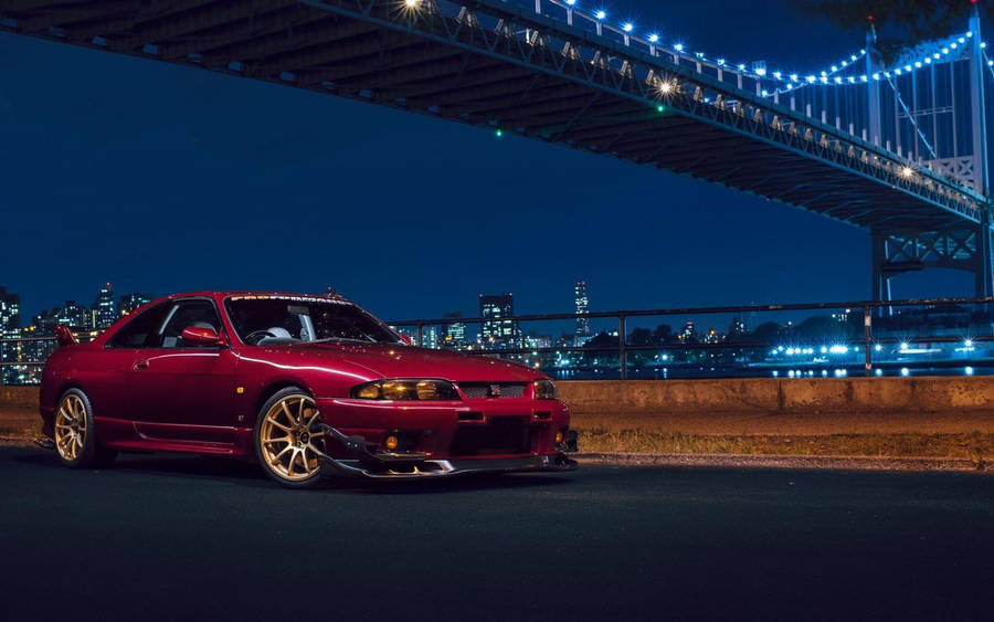 New York Nissan Skyline Gtr R33 Wallpaper