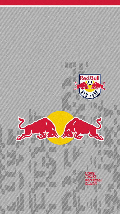 New York Red Bulls Grey Wallpaper