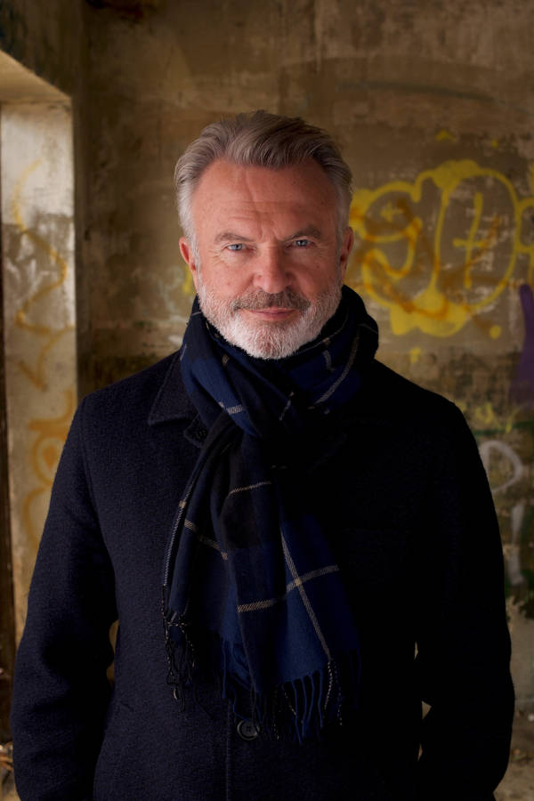 New Zealand Actor Sam Neill Portrait Wallpaper