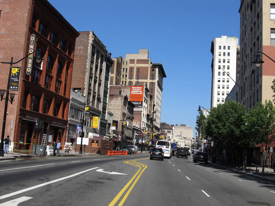 Newark Street In The Daytime Wallpaper