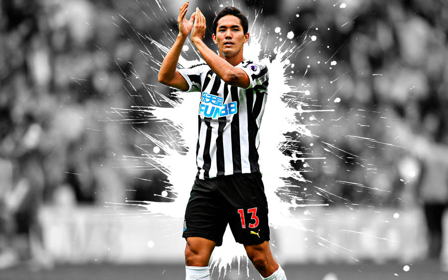 Newcastle United Fc Yoshinori Muto Wallpaper