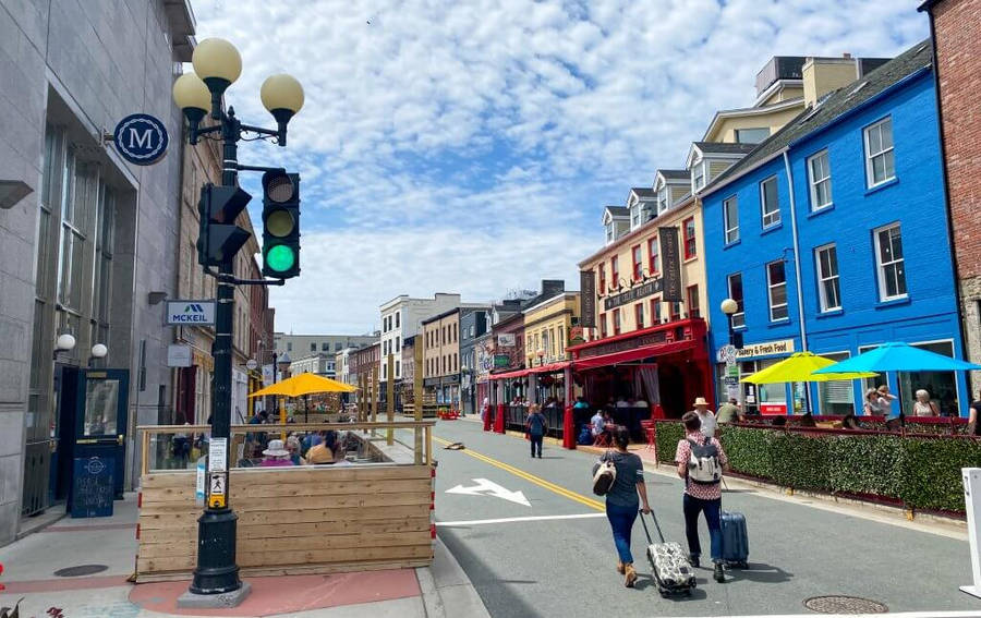 Newfoundland's Metro Area At Daytime Wallpaper