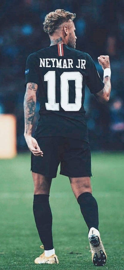 Neymar Jr Fist Pump Wallpaper