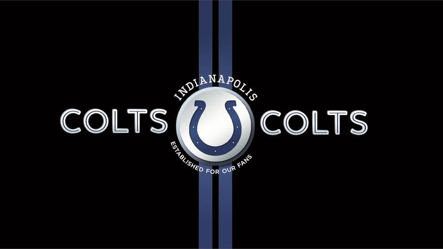 Nfl Indianapolis Colts Fans Club Logo Wallpaper