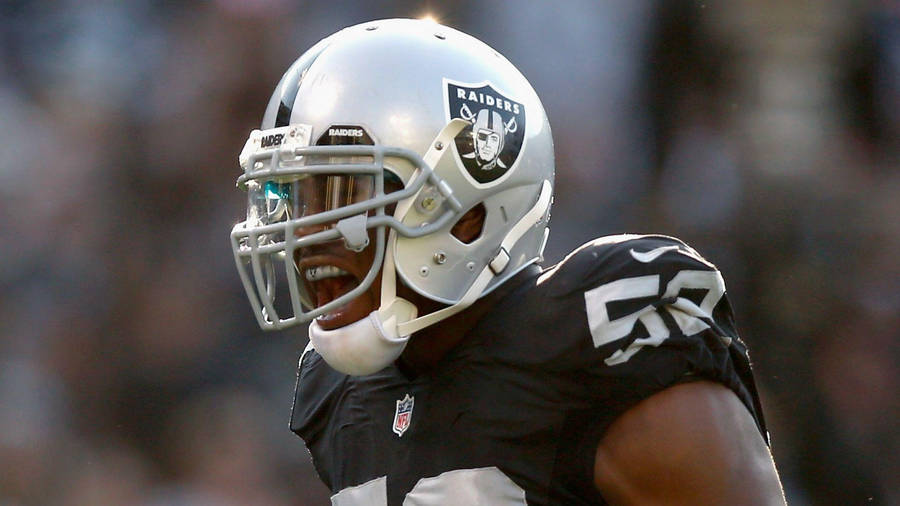 Nfl Khalil Mack Oakland Raiders Wallpaper