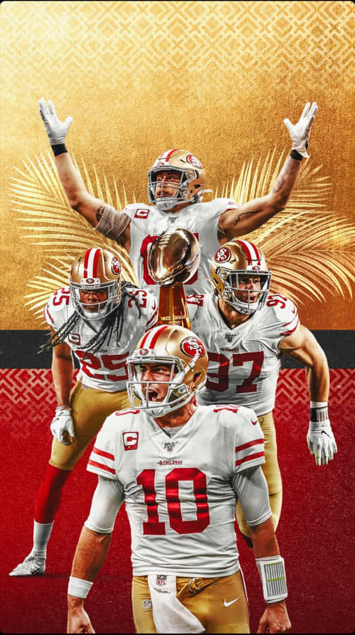 Nfl Star George Kittle Wallpaper