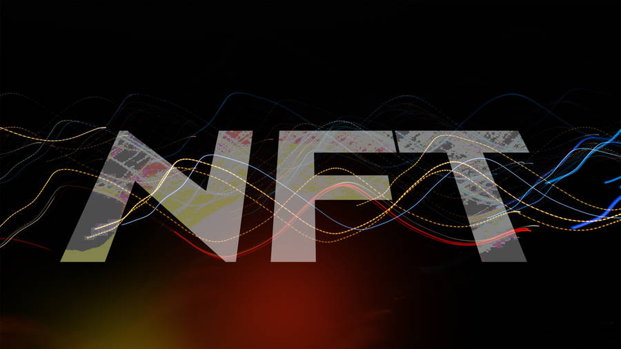 Nft Digital Stock Logo Wallpaper