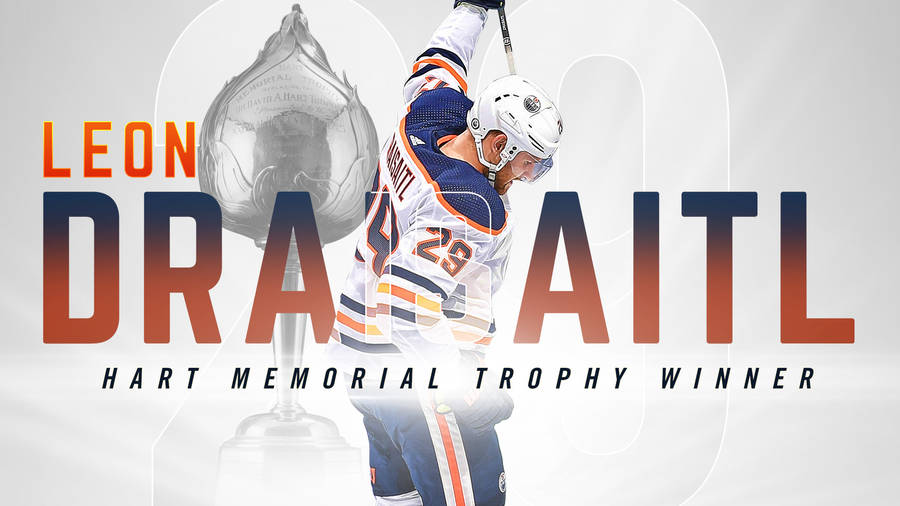 Nhl Leon Draisaitl Hart Memorial Trophy Wallpaper