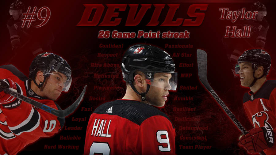 Nhl Player No 9 Taylor Hall Wallpaper