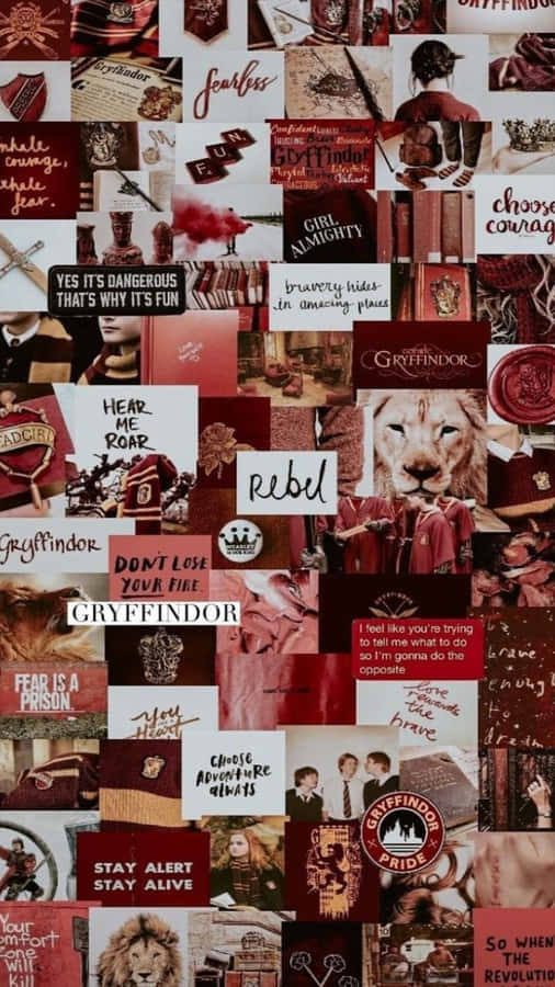 Nice Gryffindor Aesthetic Iphone Theme Wallpaper