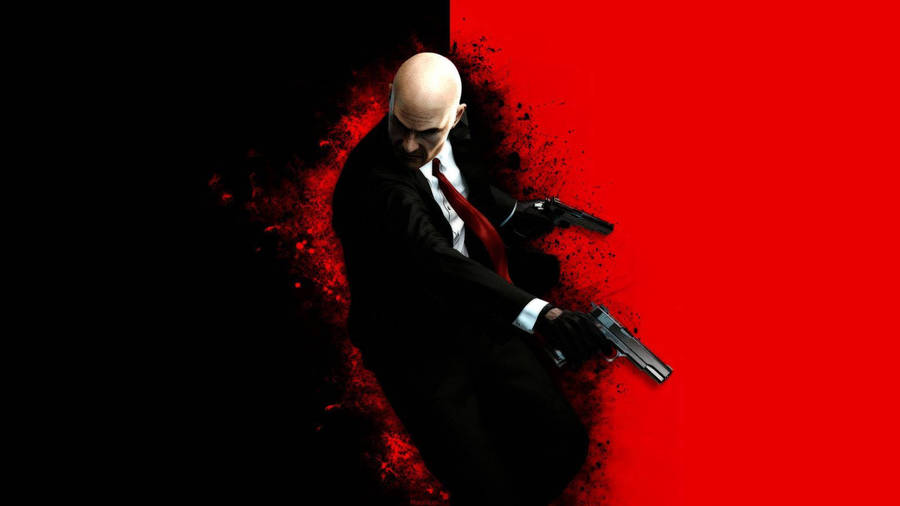 Nice Looking Hitman Poster Wallpaper