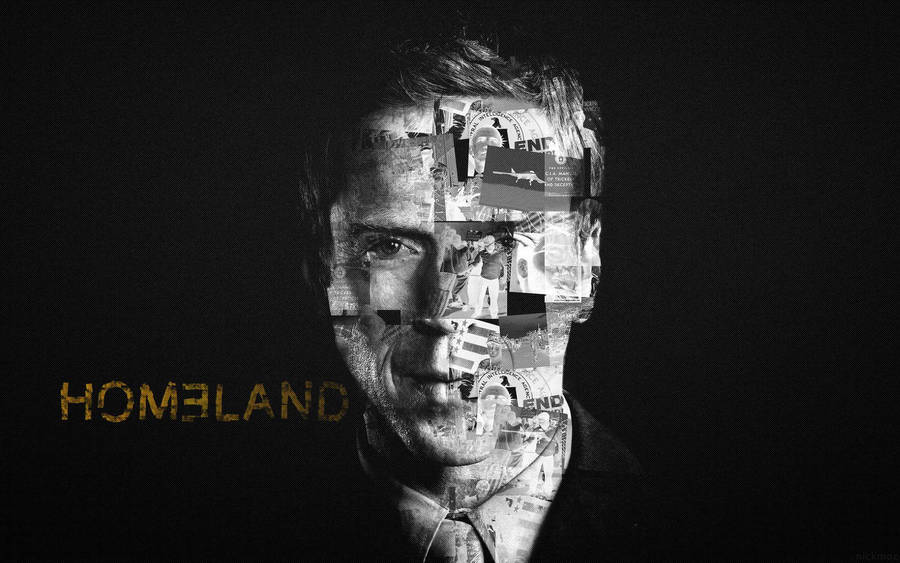 Nicholas Brody In Action In Homeland Tv Series Wallpaper