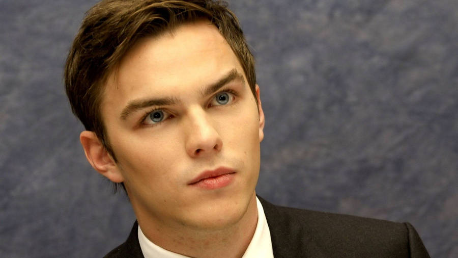 Nicholas Hoult Deadly Glare Wallpaper