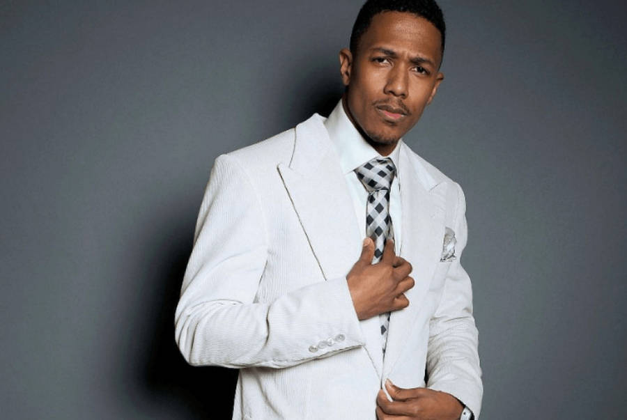 Nick Cannon Fixing Tie Wallpaper