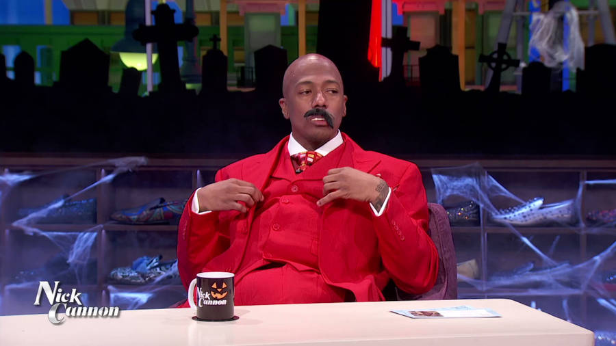 Nick Cannon Portraying Steve Harvey. Wallpaper