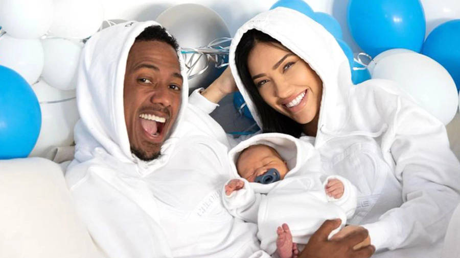 Nick Cannon With Toddler Wallpaper