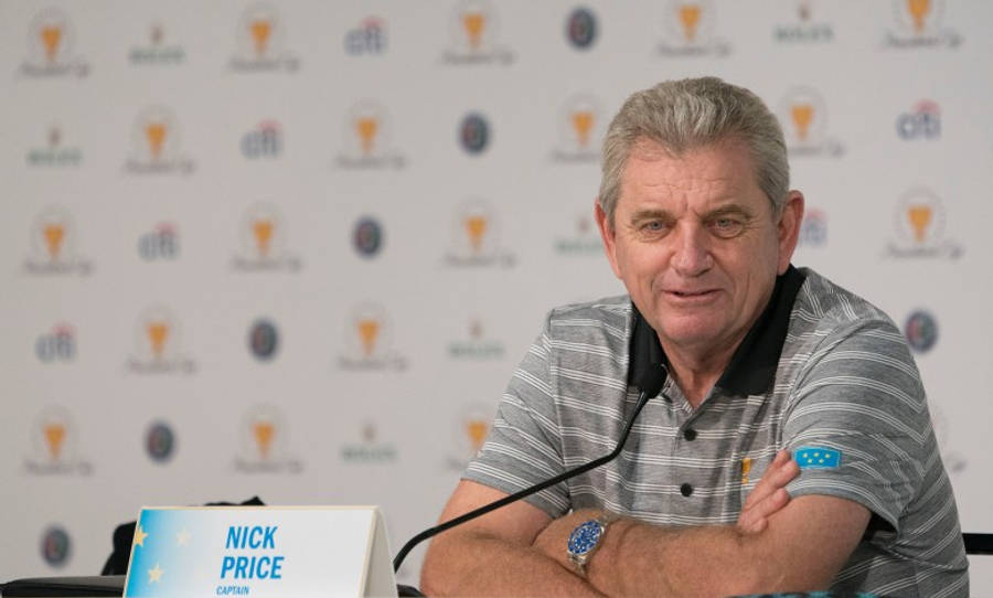 Nick Price Media Interview Wallpaper