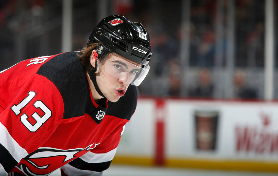 Nico Hischier Bend Wallpaper