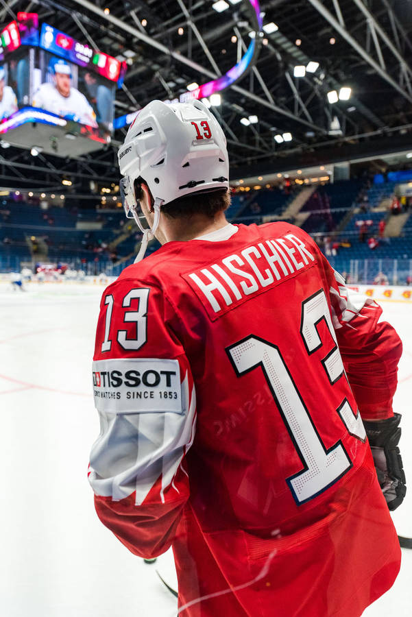 Nico Hischier Watching Wallpaper