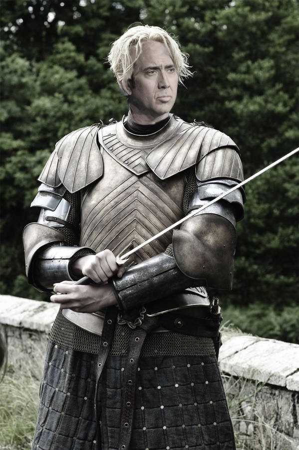 Nicolas Cage Meme Brienne Of Tarth Wallpaper