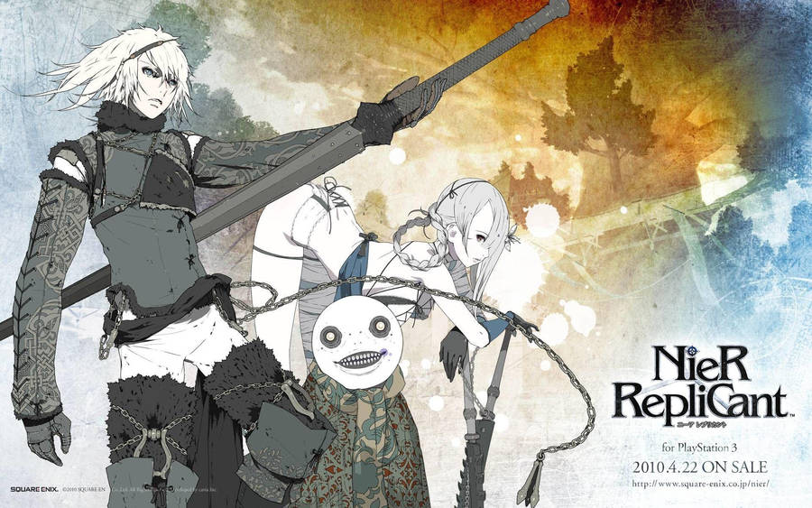 Nier Replicant Theme Cover Wallpaper