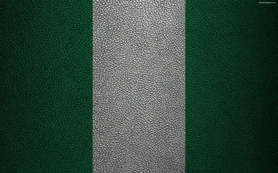 Nigeria Textured Flag Wallpaper