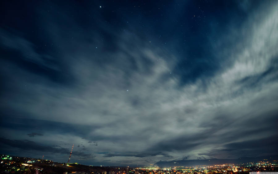 Night In Yerevan Wallpaper