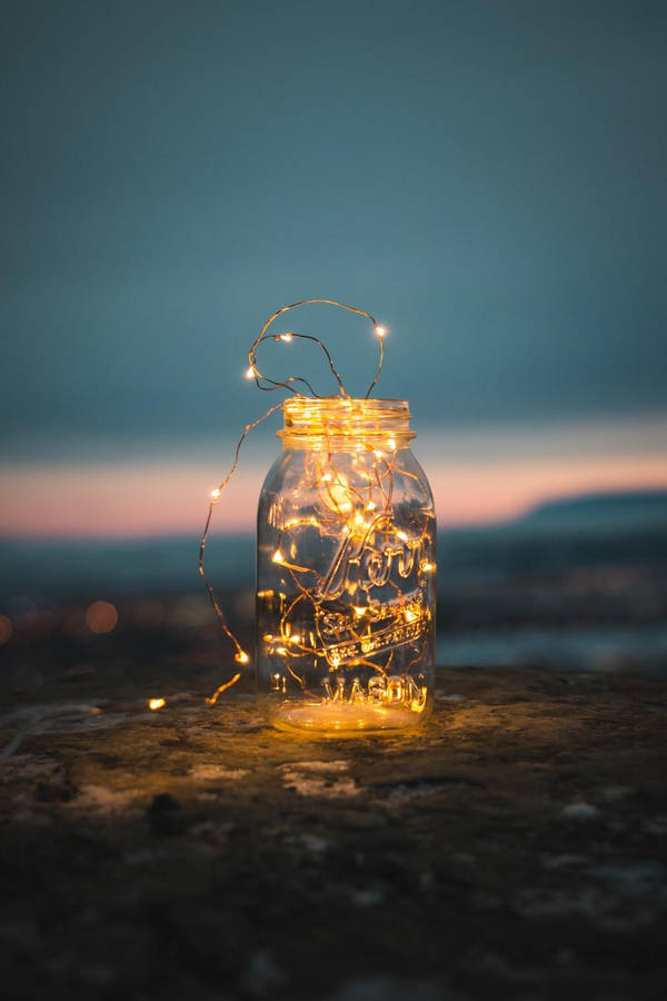 Nightlight In A Jar Wallpaper