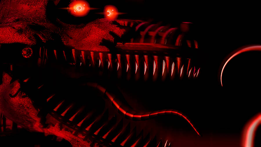 Nightmare Freddy Close-up Wallpaper