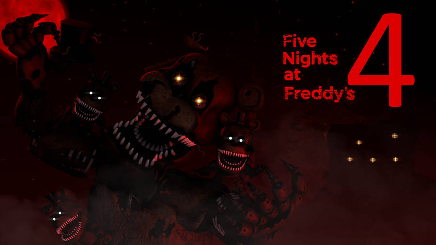 Nightmare Freddy Spooky Freddies Wallpaper