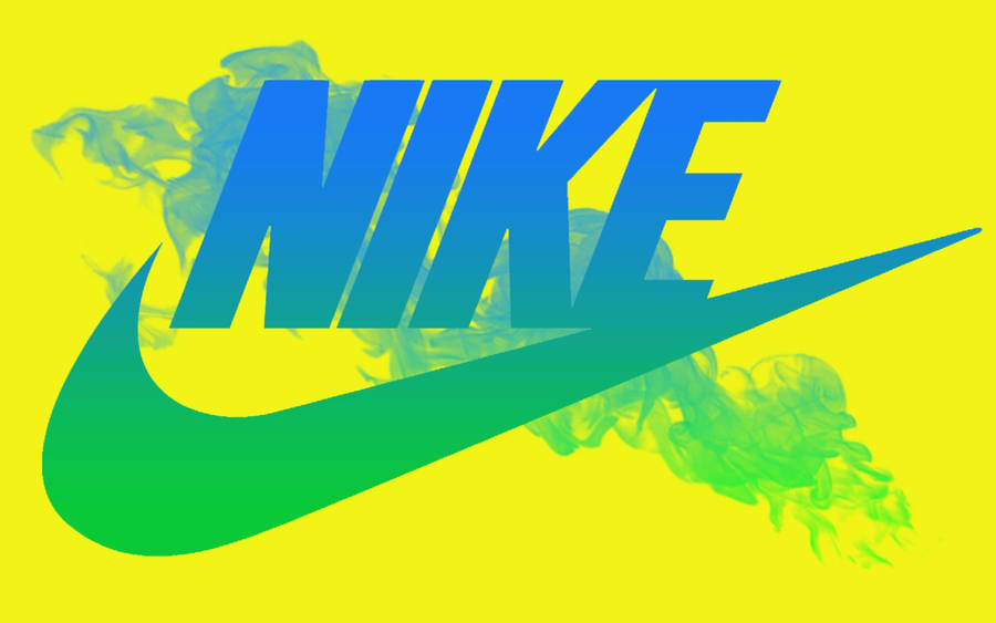 Nike Girl Two Toned Logo Wallpaper