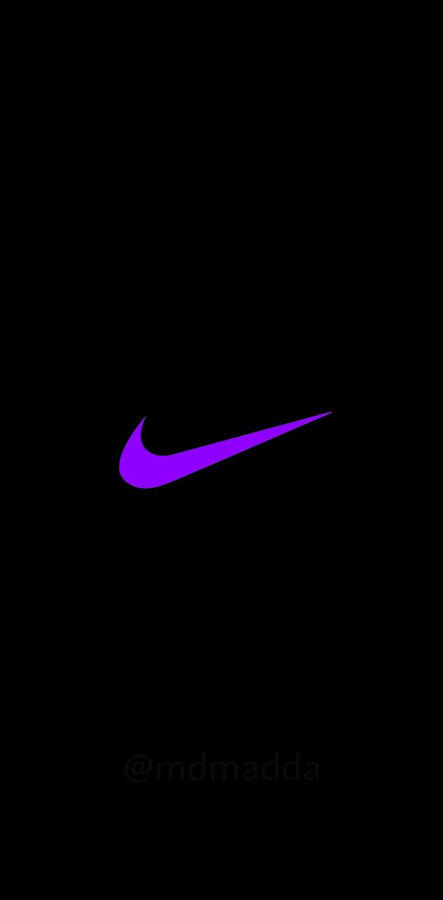 Nike Purple Swoosh Wallpaper