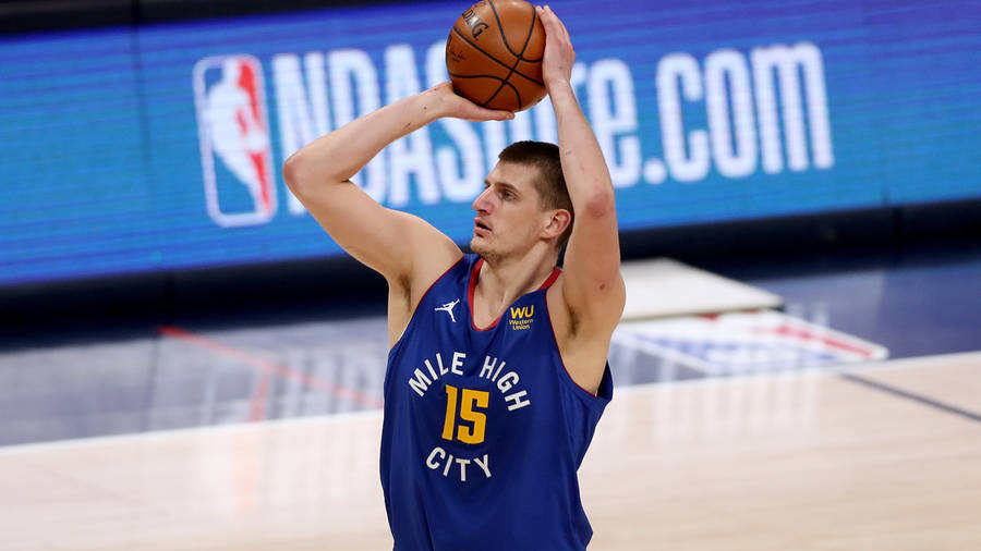 Nikola Jokic Nba Player Wallpaper