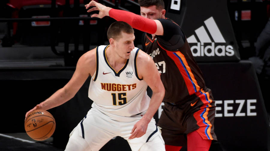 Nikola Jokic Nuggets Player Wallpaper