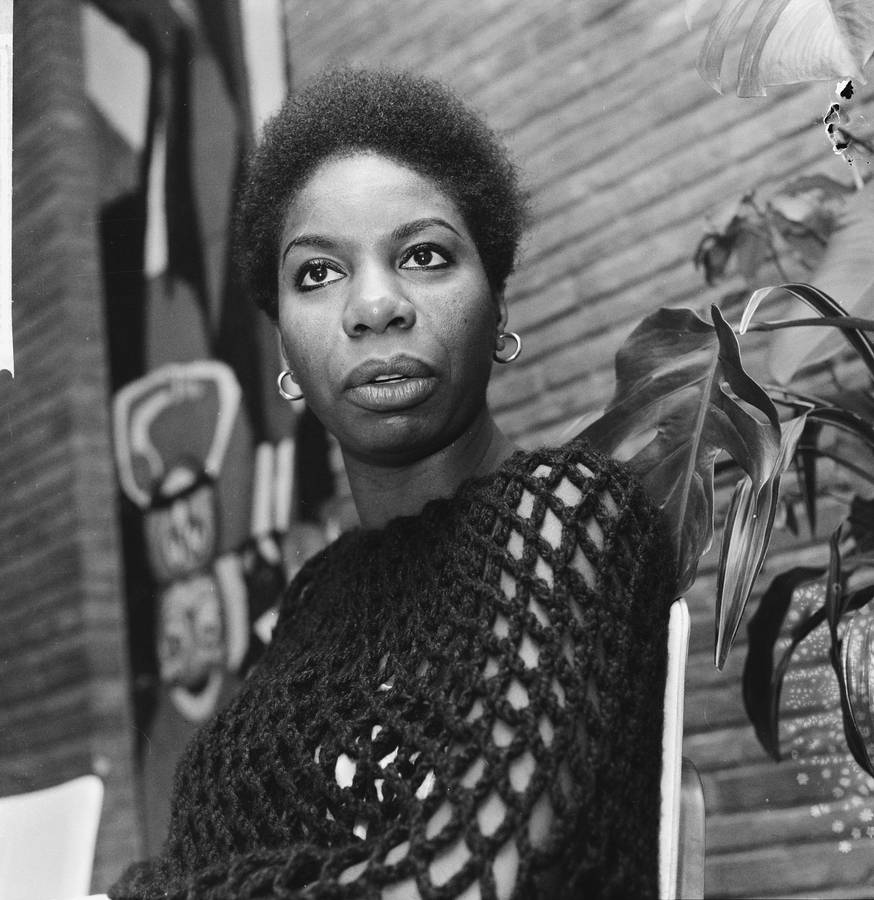 Nina Simone Street Photography Wallpaper