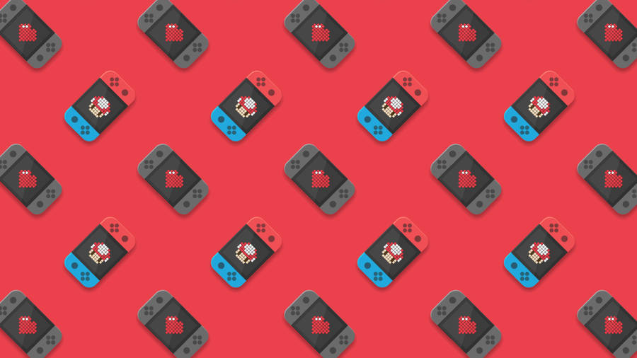 Nintendo Switch Controllers Wallpaper