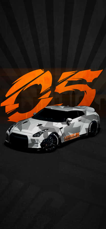 Nissan 350z Iphone Art Wallpaper